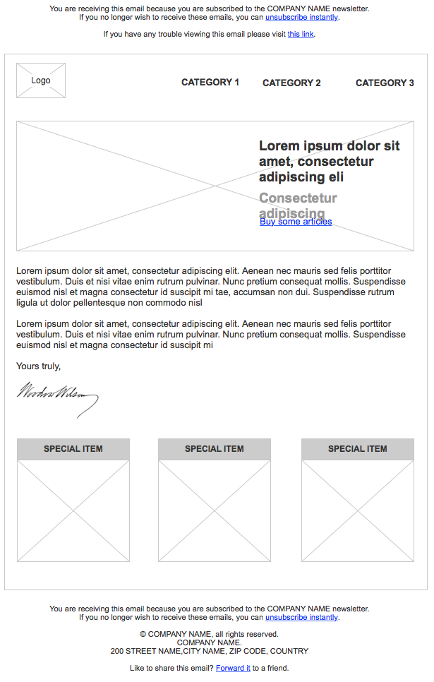 Email Templates