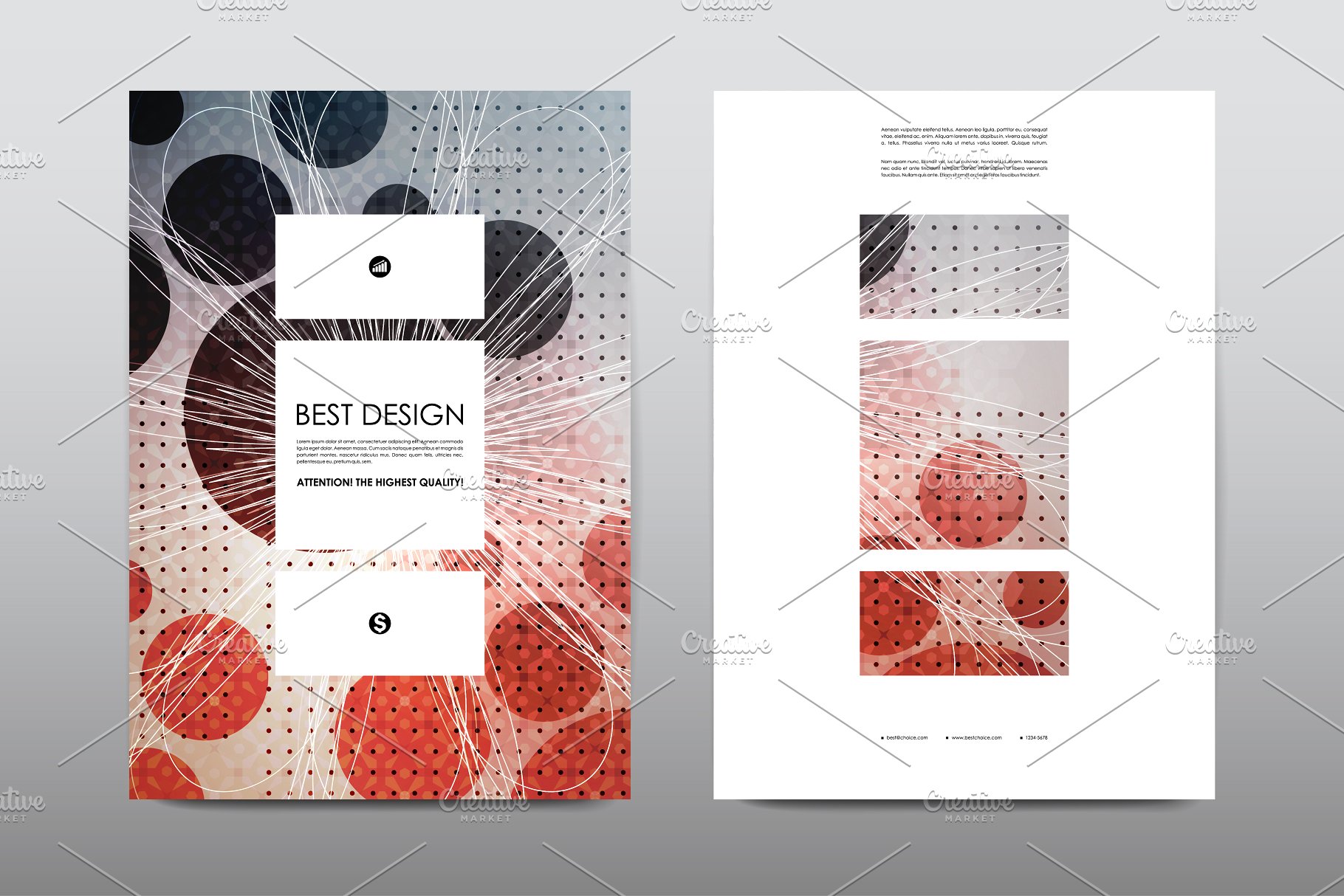 50+企业画册模板合集 50+ Business Brochures Bundle插图(52)