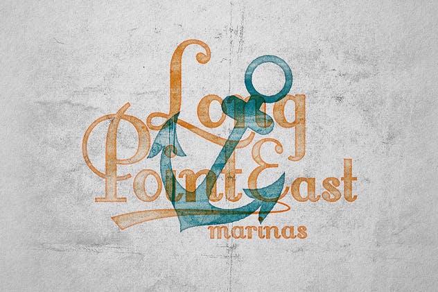 复古半色调凸版纹理效果PSD模板 Vintage Letterpress Texture Effects插图(4)