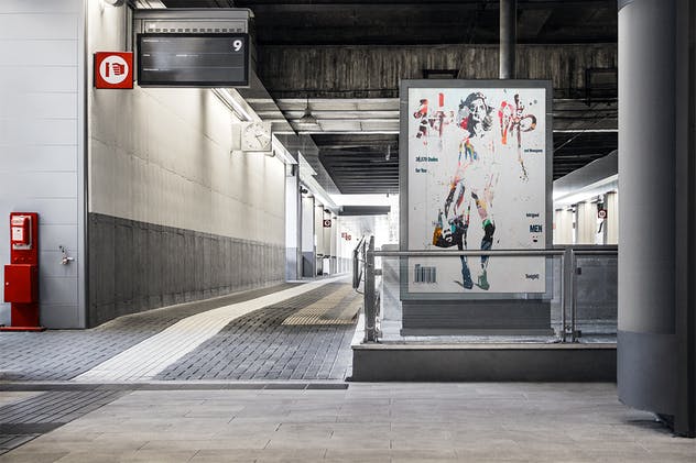 户外广告海报传单设计预览样机套装 Flyer Poster Mockup Bundle – Advertising Outdoor插图(10)