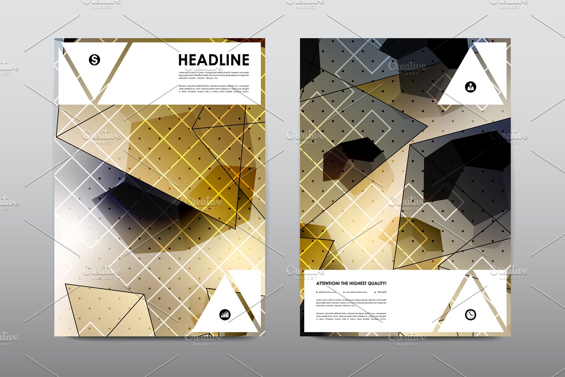 极力推荐：50+企业商业介绍宣传小册子模板 50+ Business Brochures Bundle插图(30)