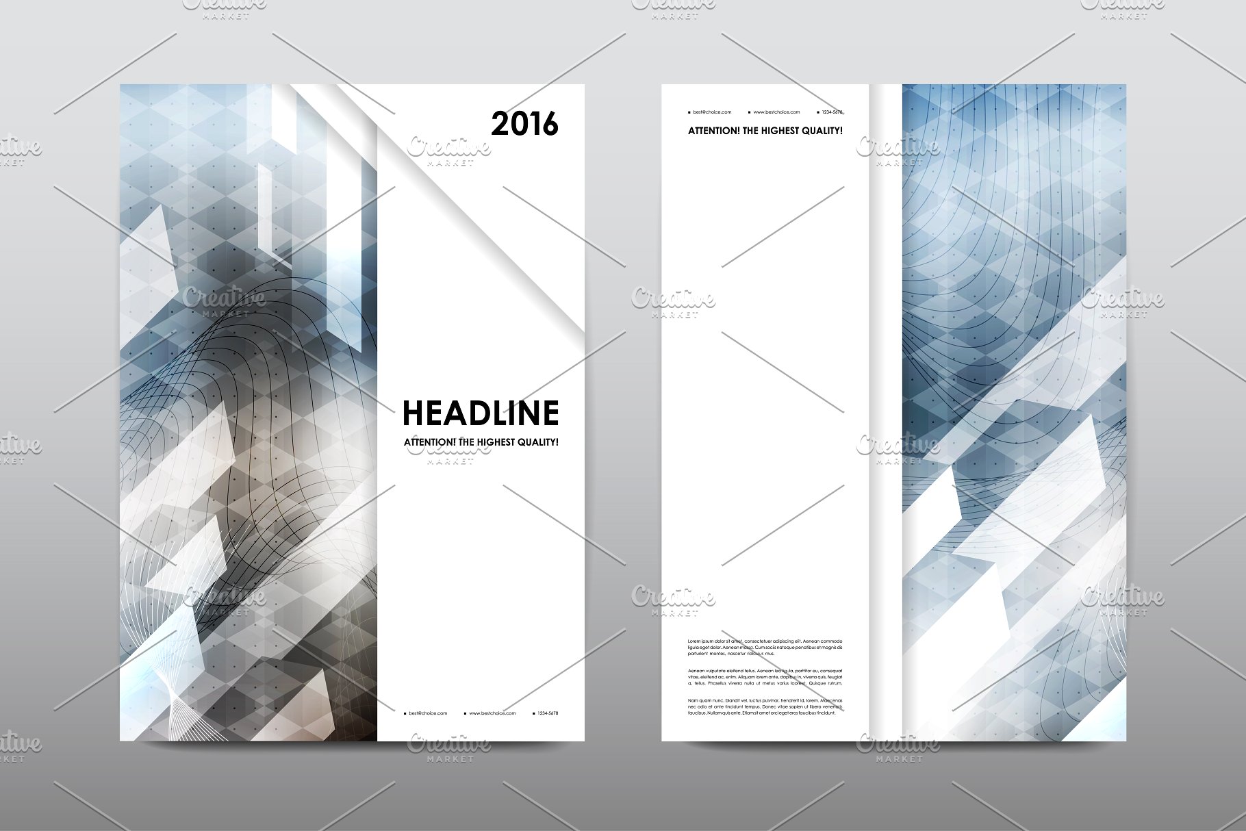 50+企业商业主题宣传小册子模板合集 50+ Business Brochures Bundle插图(2)