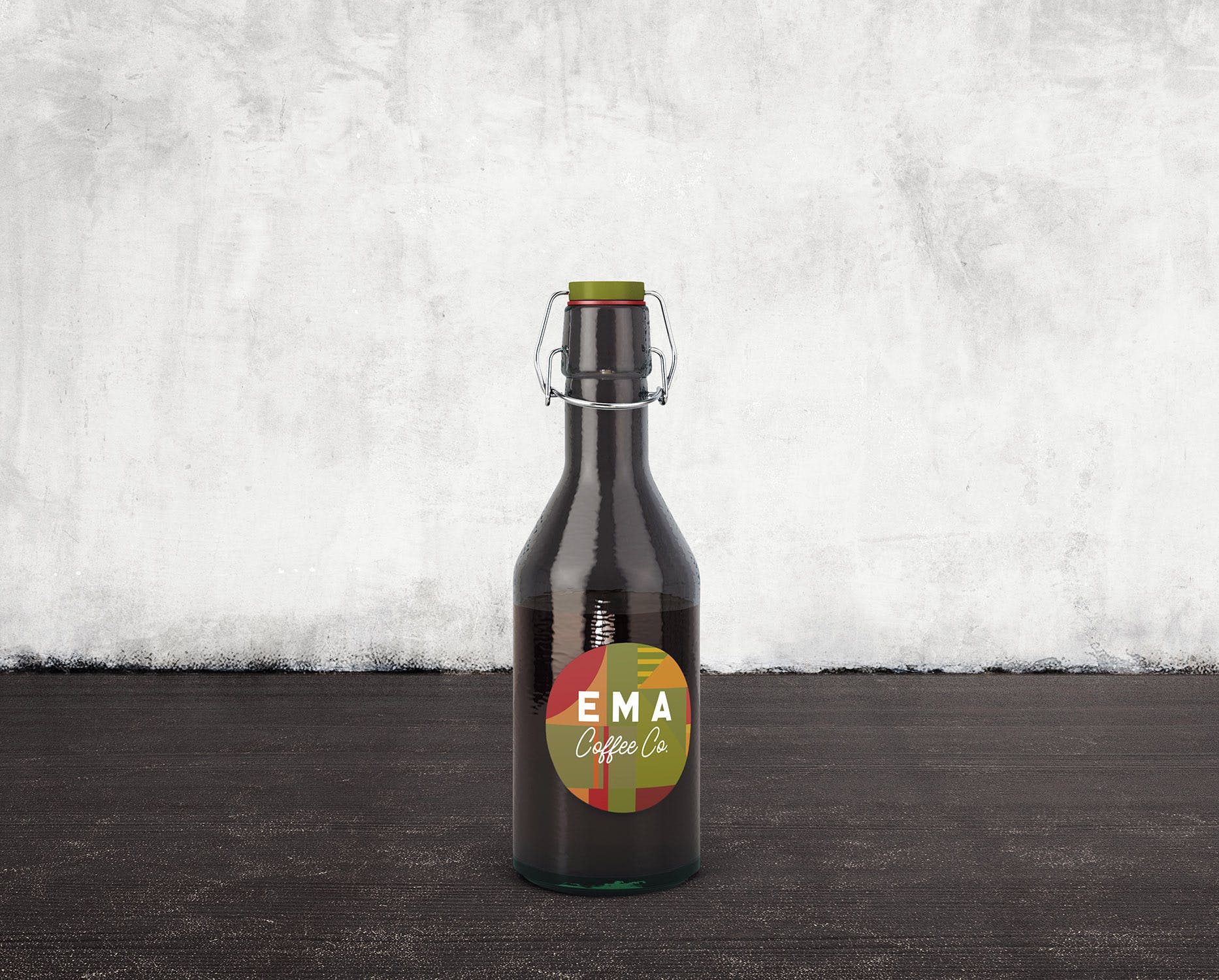 6个啤酒/咖啡/牛奶瓶外观设计素材库精选v1 6 Beer Coffee Milk Bottles Mockups 1插图(3)