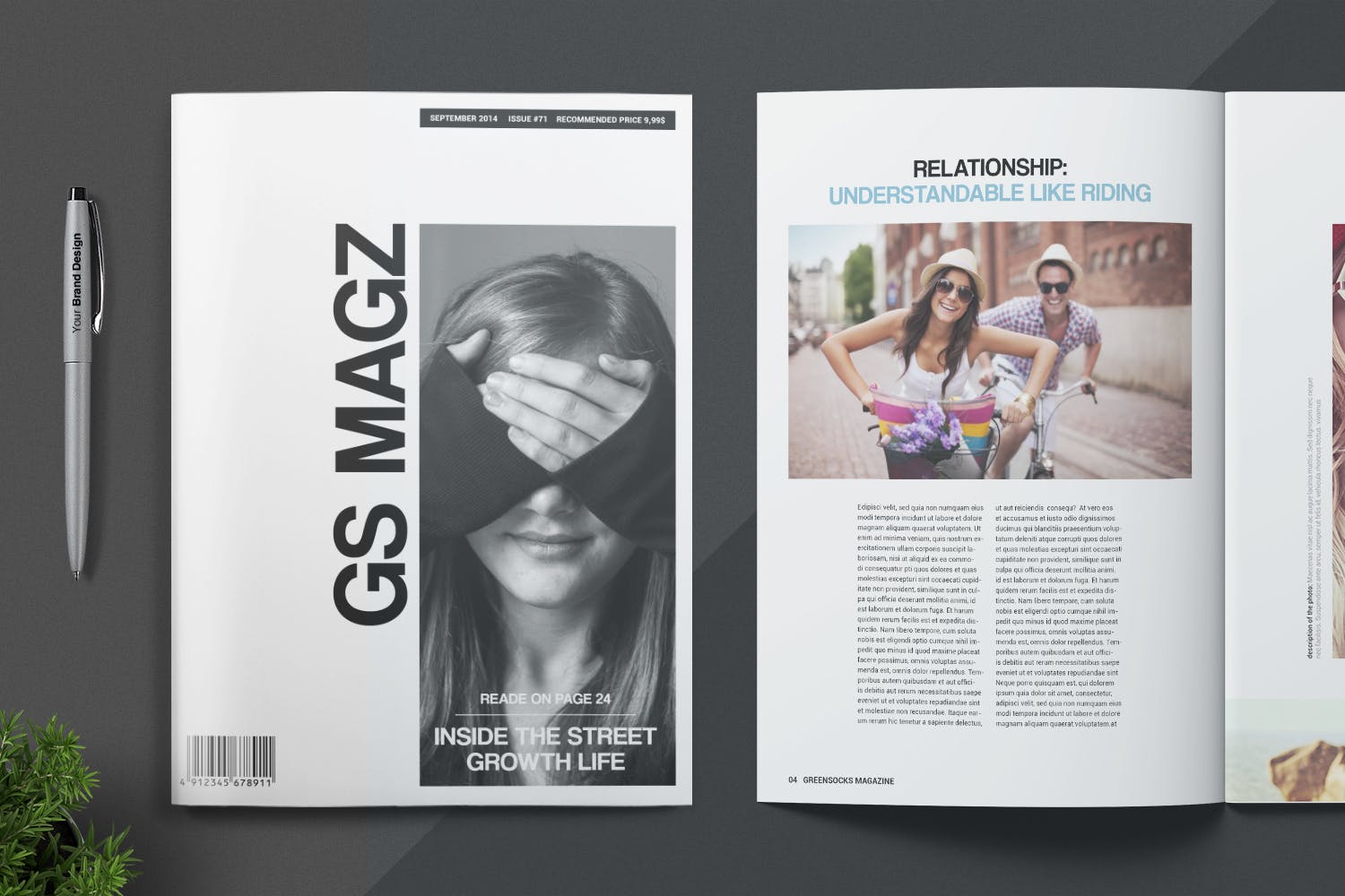 多用途素材库精选杂志版式设计InDesign模板 Magazine Template插图