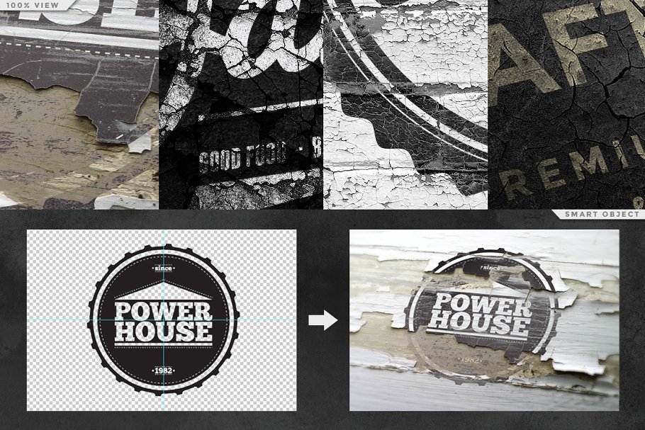 复古怀旧风格Logo样机 Vintage Logo Mock-ups插图(4)