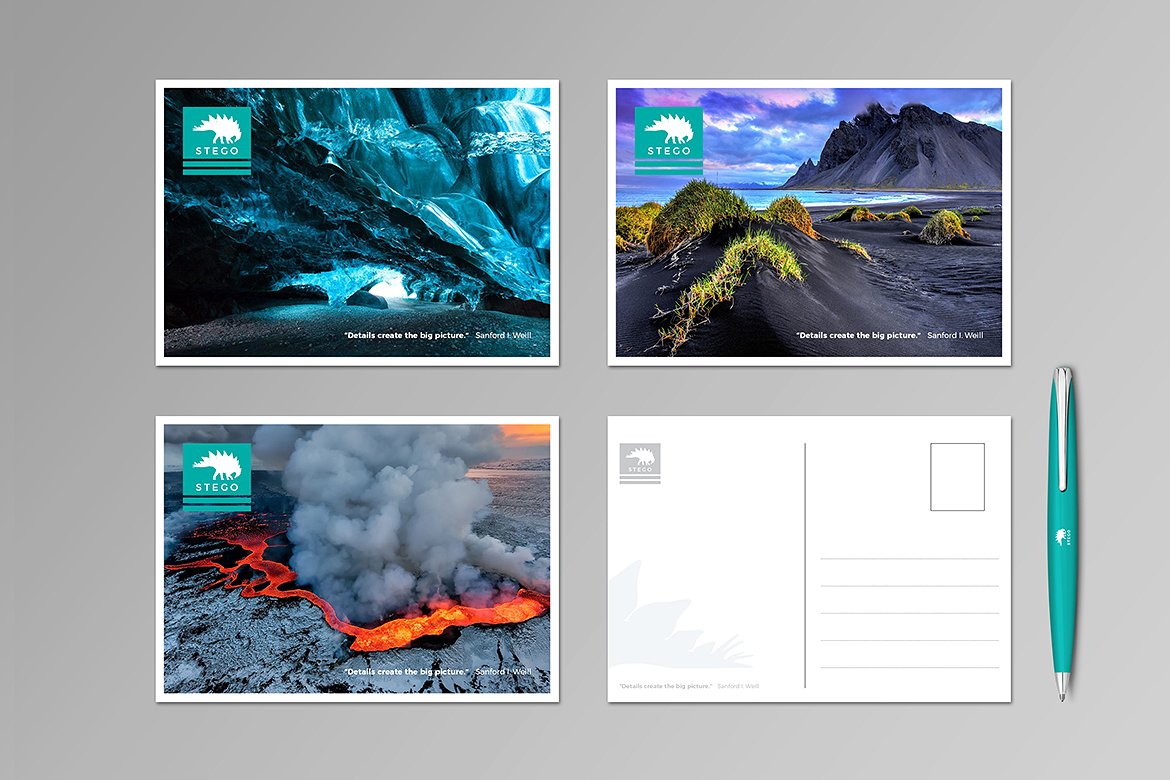 专业有创意的时尚高端VI提案文具套装插图(3)