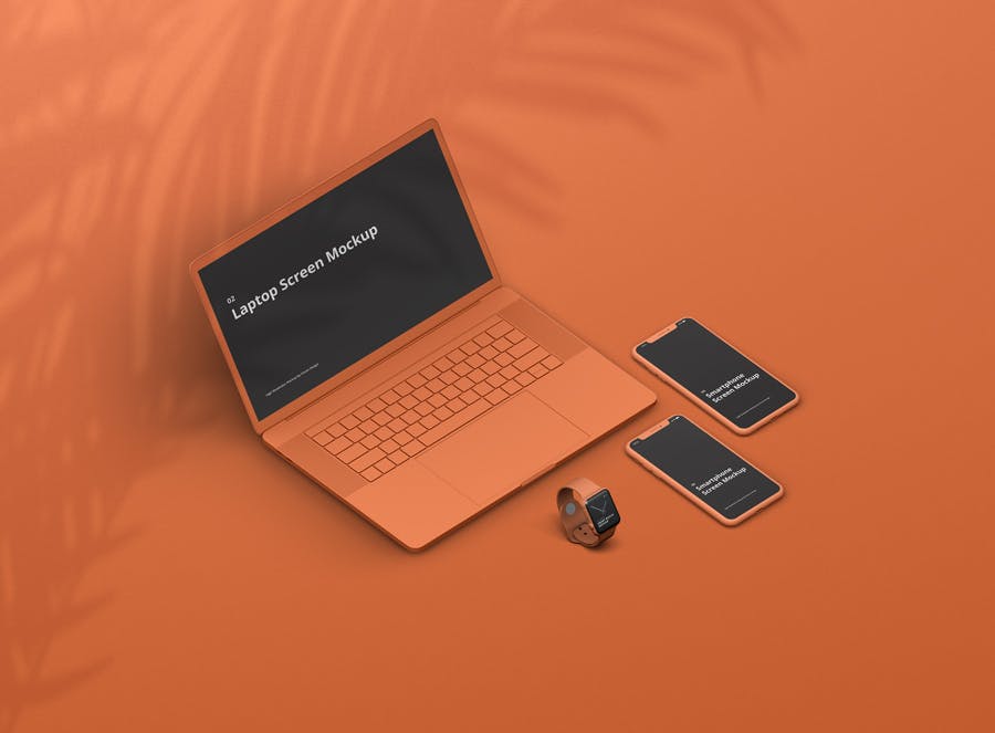 响应式设计作品效果预览智能设备素材库精选样机合集 Multi Device Screen Mockup Creator插图(6)