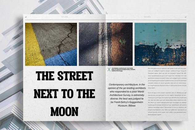 杂志排版设计模板 Textures Magazine插图(14)