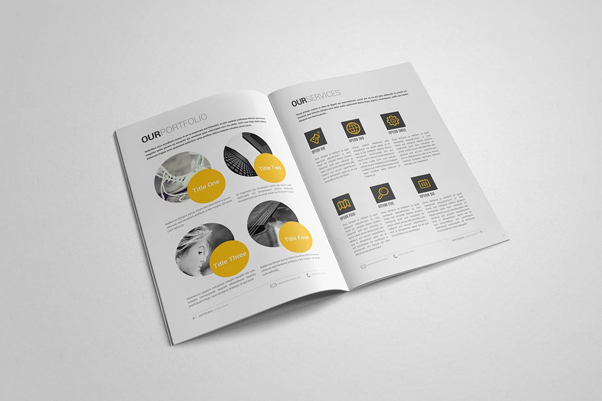 2019年优秀公司投标标书设计模板 Indesign Proposal Template插图(1)