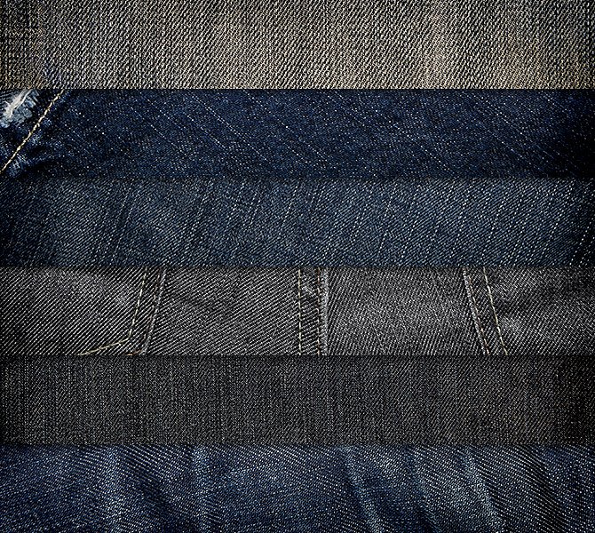 牛仔布料纹理合集v1 Denim Textures Pack 1插图(1)