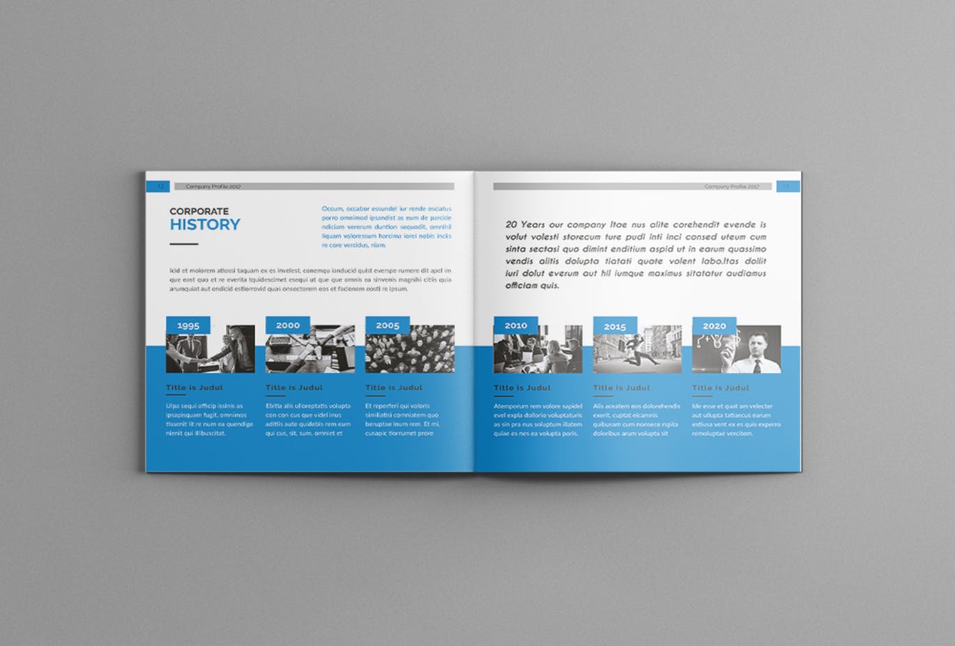 时尚简约好用的品牌手册房地产楼书杂志画册设计模板插图(3)