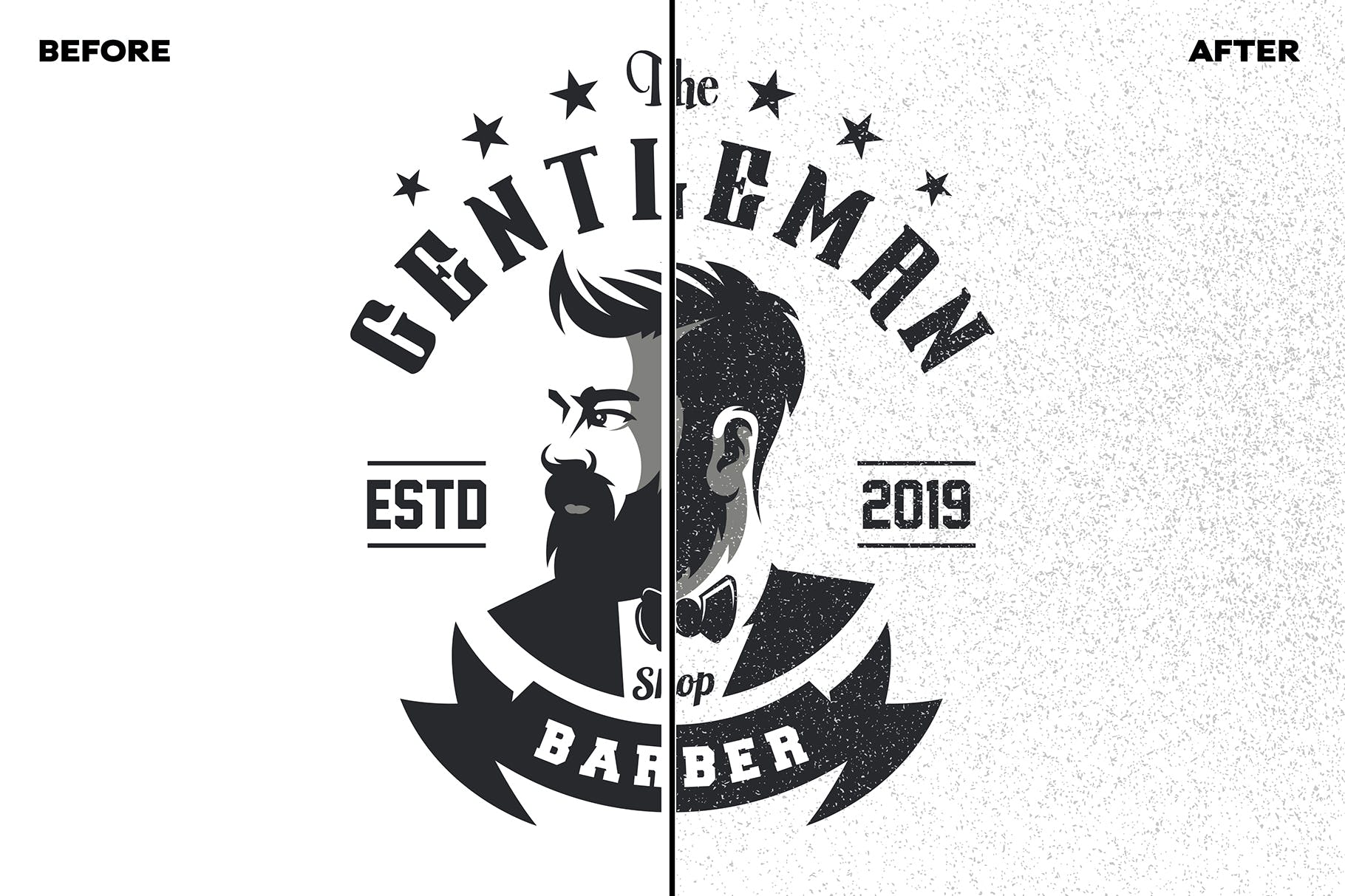 12个粒状磨砂效果矢量纹理背景素材 Vector Grainy Textures x12插图(4)