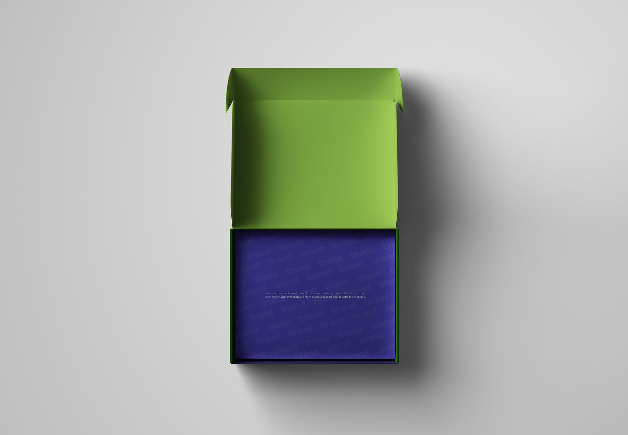 高级包装盒设计图样机模板 Advanced Package Box Mockup插图(7)