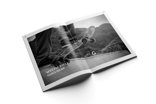 时尚高端多用途的杂志画册设计模板 Blanc Magazine插图(10)