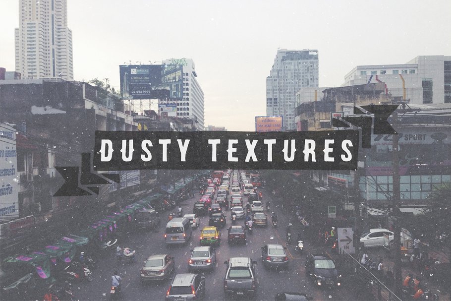 老照片怀旧效果叠层纹理 Dusty Overlay Textures插图