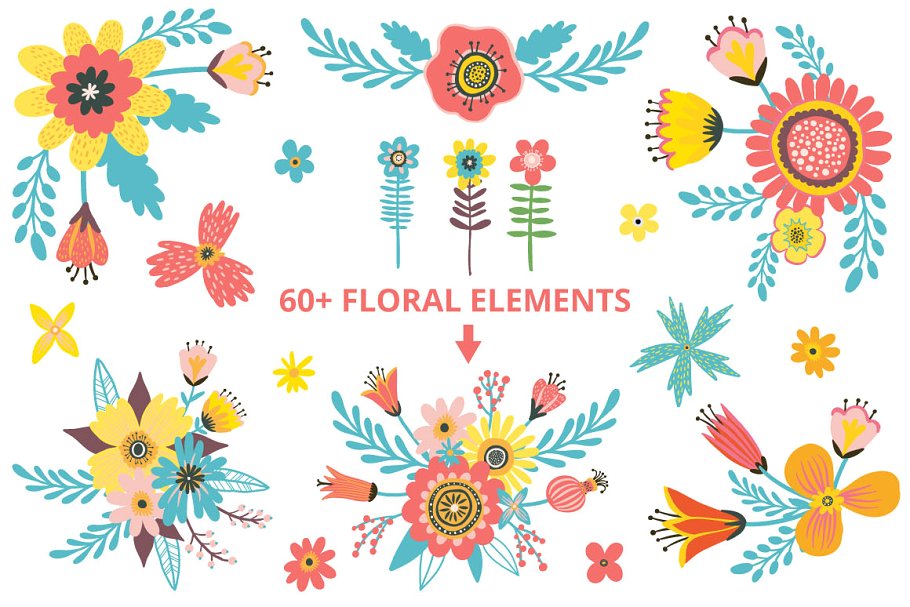 家居装饰字体标签插画 Home Decor Lettering Lab插图(5)