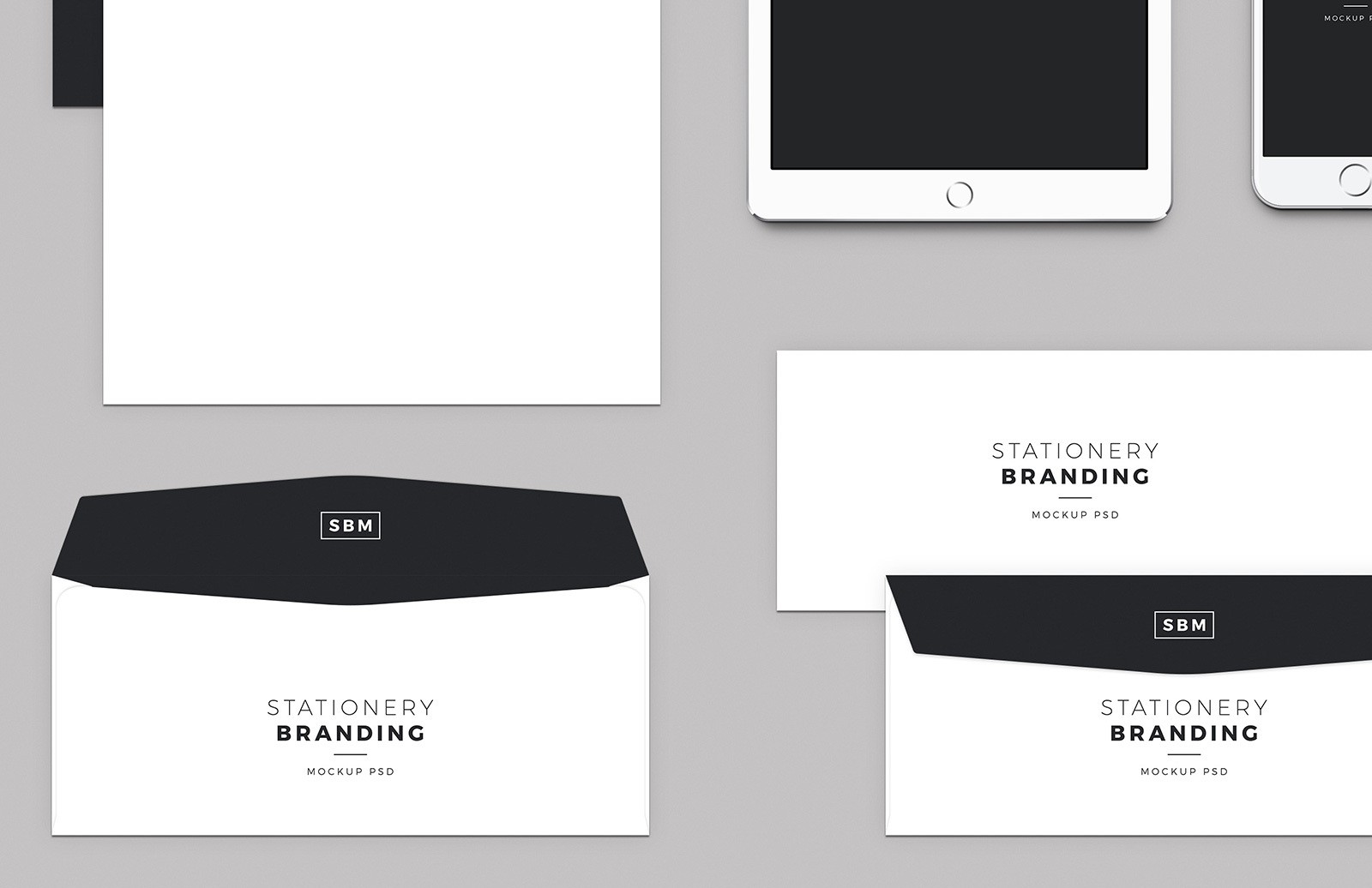 免费文具品牌样机 Free Stationery Branding Mockup Pack插图(3)