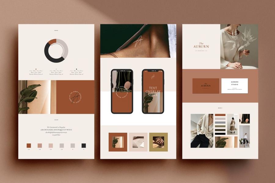 奥本高端企业品牌表单设计模板插图(1)