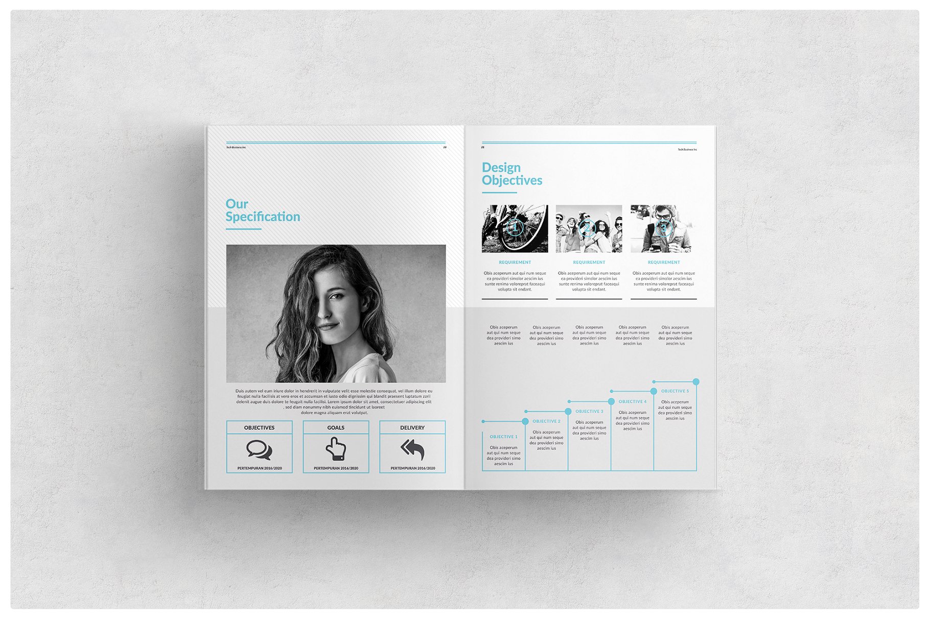 科技创业公司企宣画册模板 Proposal插图(7)