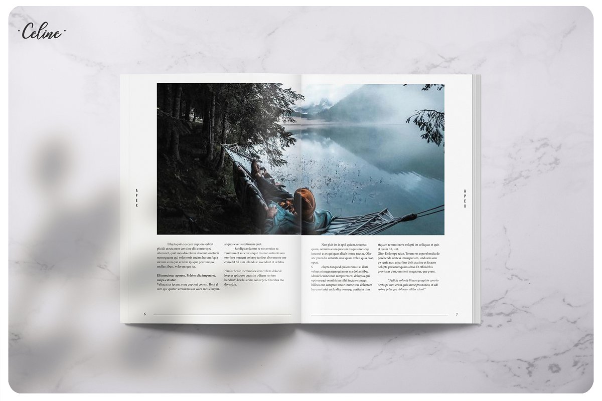 时尚旅游出行图册设计模板插图(7)