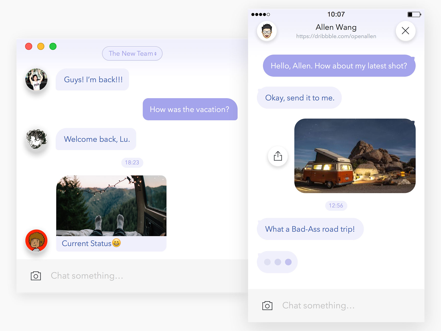 Messenger UI