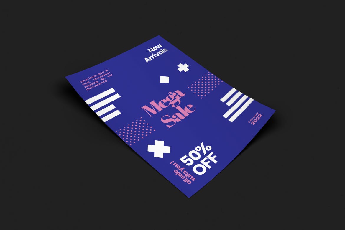 极简主义排版设计海报PSD素材素材库精选 Pedro Poster Design插图(1)