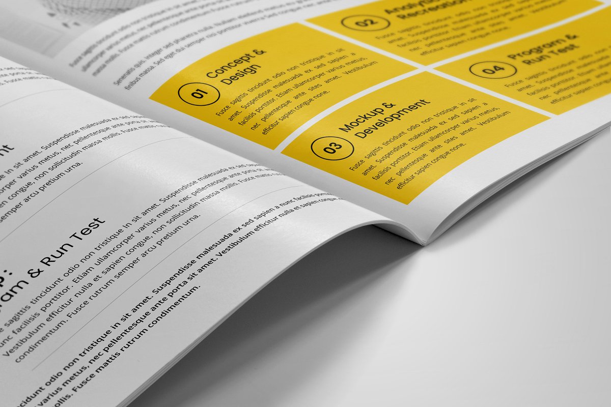 商业项目业务提案手册设计模板插图(11)