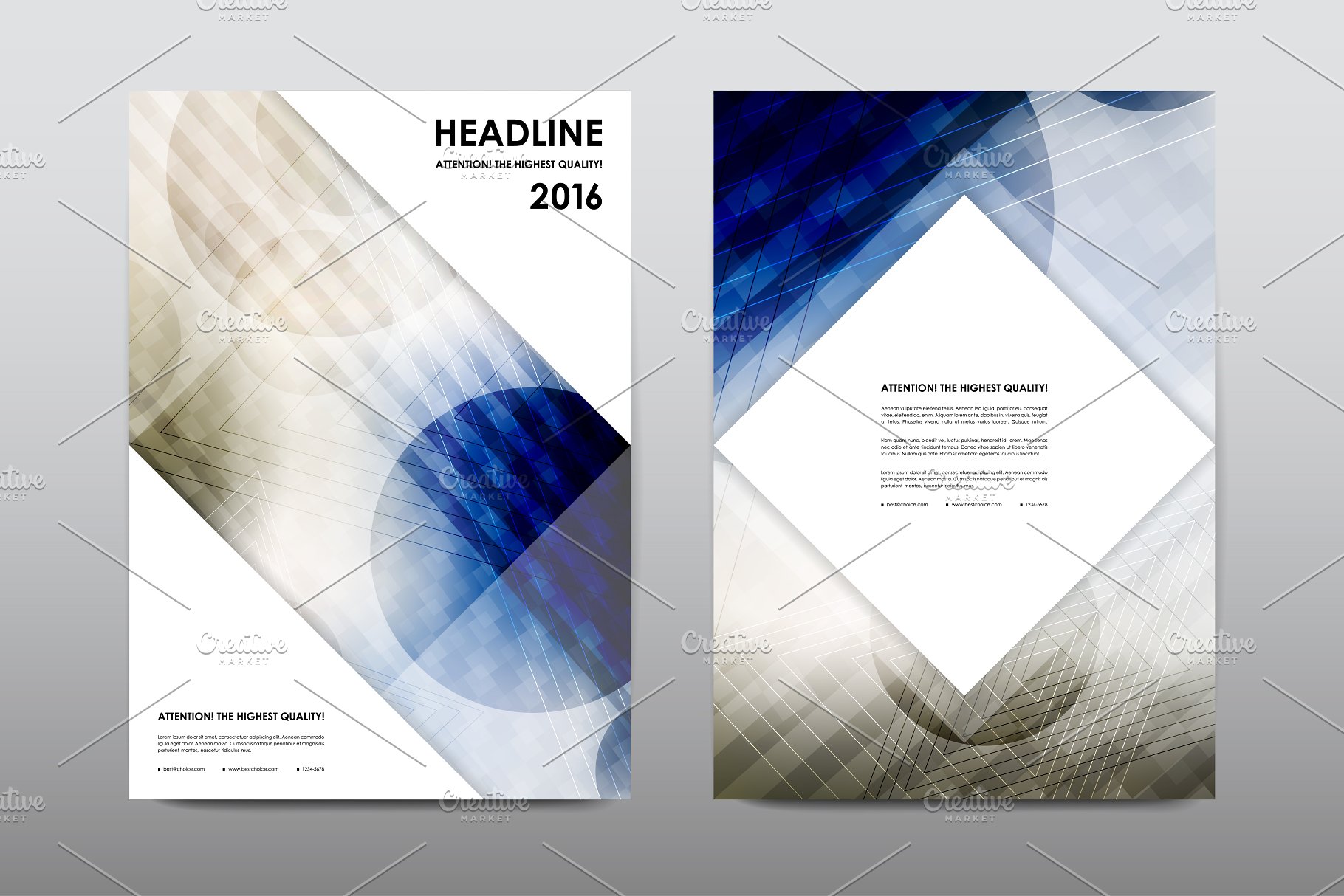 50+商业企业宣传小册子模板 50+ Business Brochures Bundle插图(7)