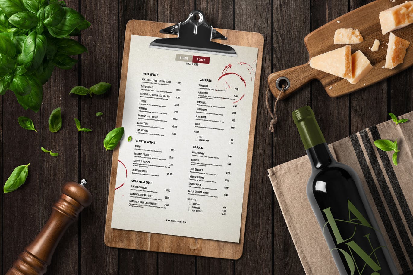 红酒色斑矢量几何图形素材 Red Wine Stains Vector Set插图(1)