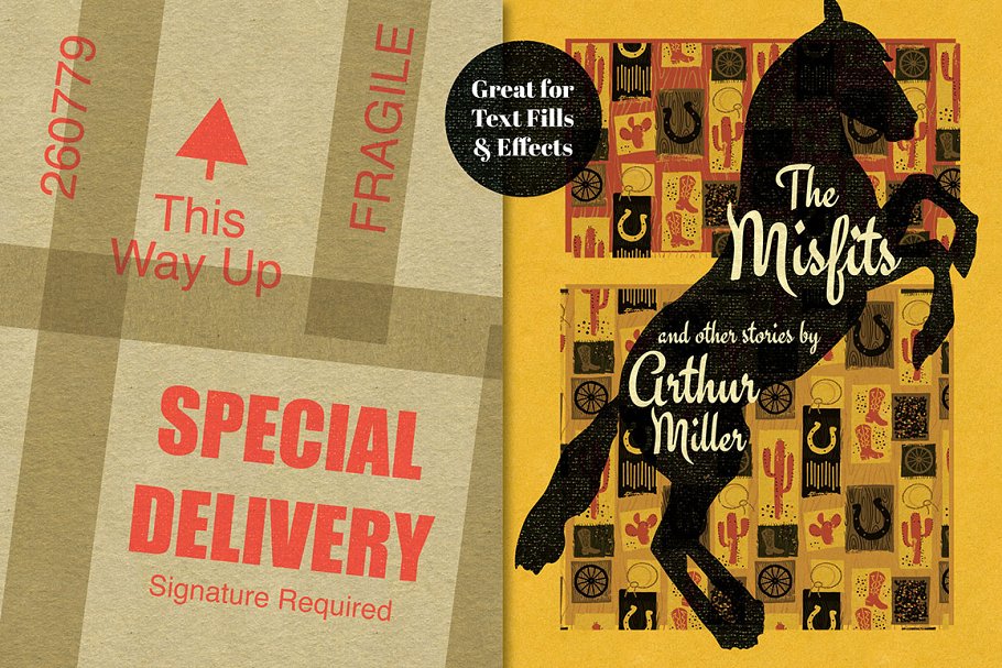 复古做旧风格纸张纹理 Paper Textures and Seamless Patterns插图(6)