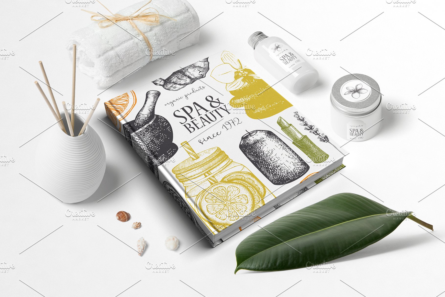 西方美容美妆设计素材 Beauty & SPA Designs Collection插图(9)