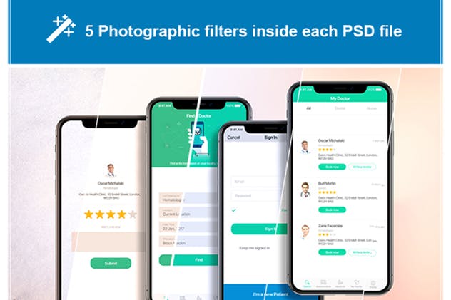 iPhone X应用程序演示设备样机模板 iPhone X Mockup插图(13)