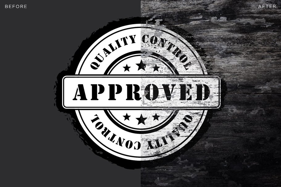 木纹背景Logo样机模板v1 Wood Logo Mockups Volume 1插图(1)