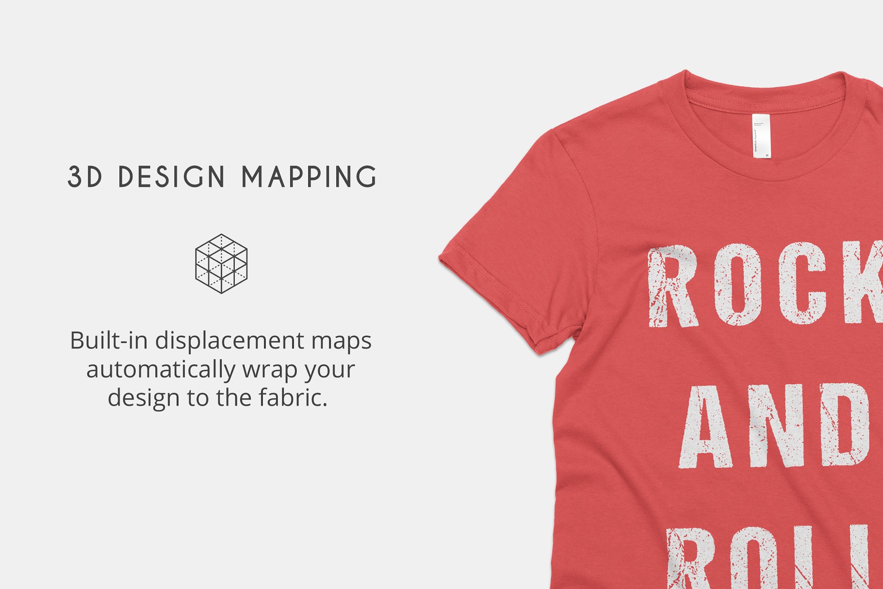 4K分辨率圆领T恤样机模板 American Apparel 2102 Tee Mockups插图(2)