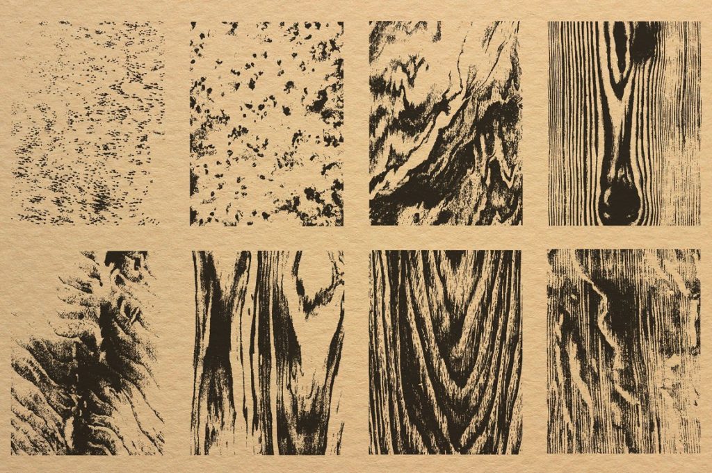 16款复古木材纹理矢量素材打包下载[ai.eps.png]插图(1)