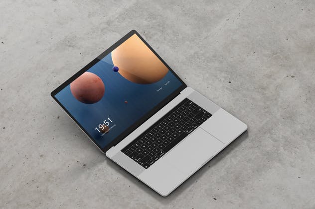 高分辨率笔记本电脑样机 Laptop Screen Mockup插图(2)