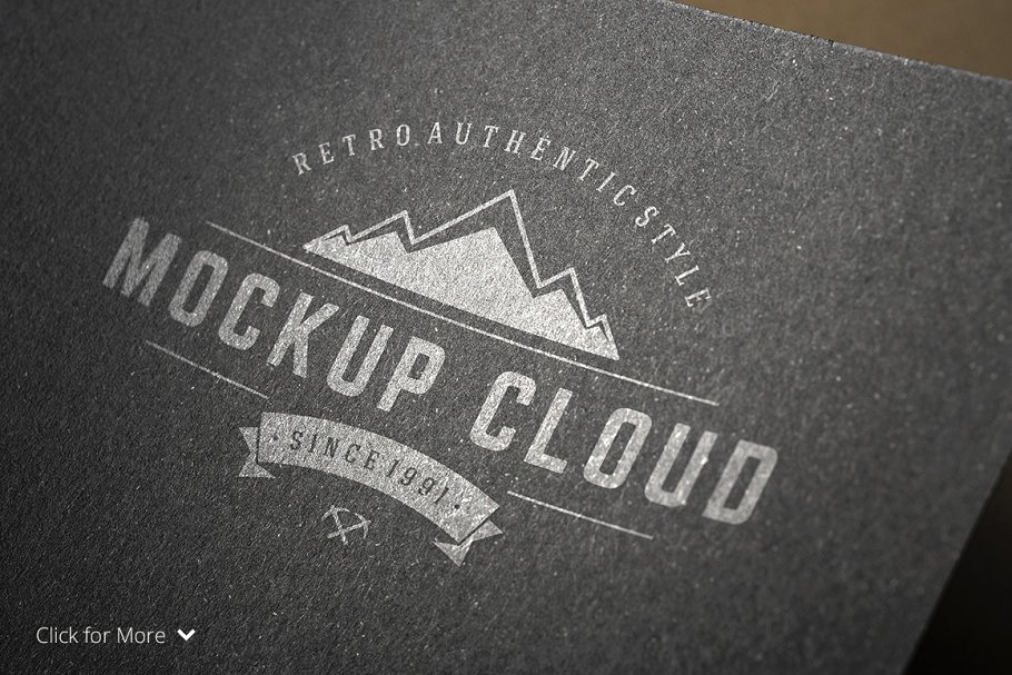 Logo设计纸张印刷展示样机 Logo Mock-Up Set插图(3)