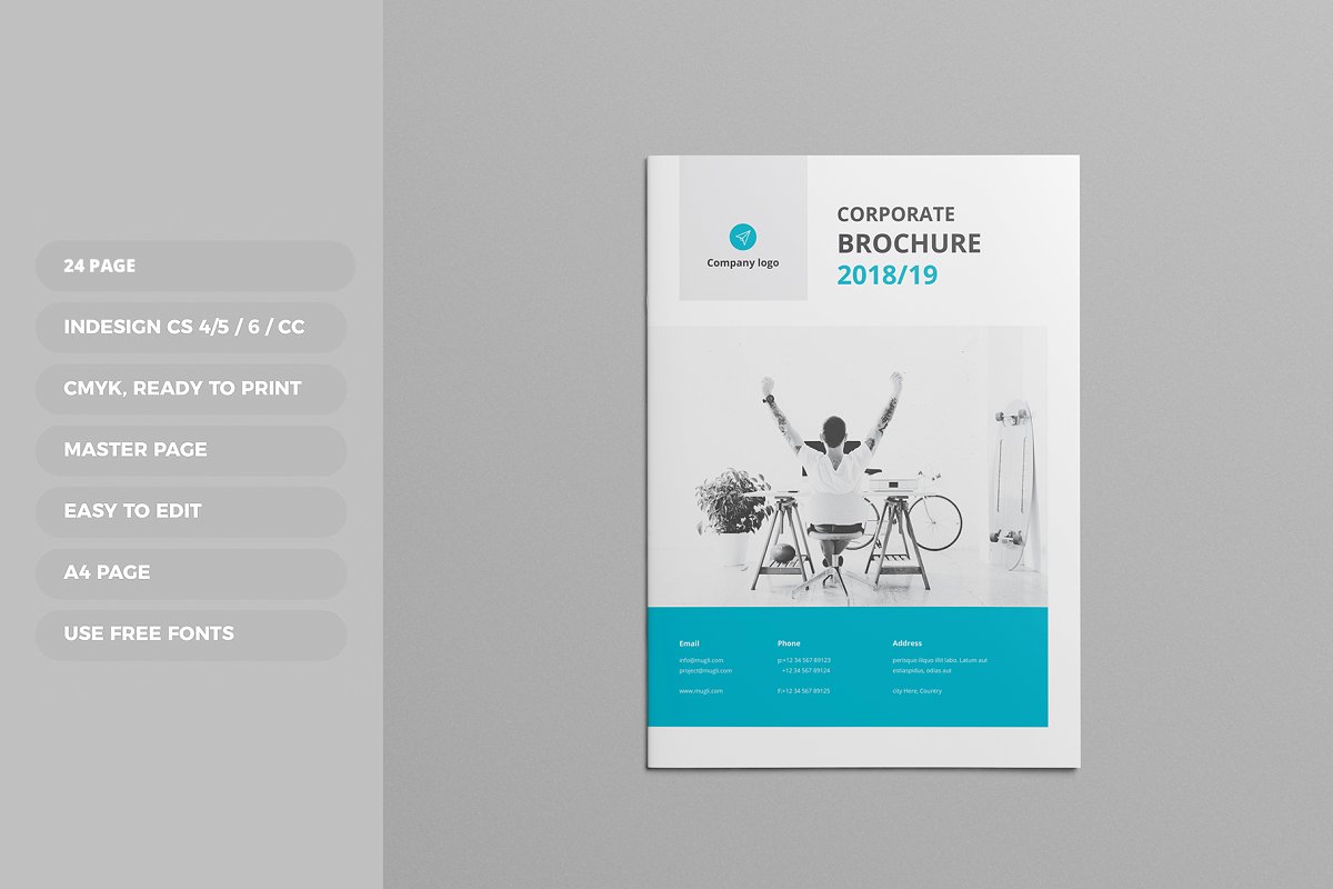 高端工作时尚生活宣传册杂志设计插图