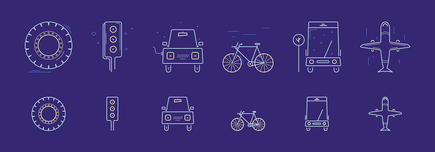 Transportation Icon Pack