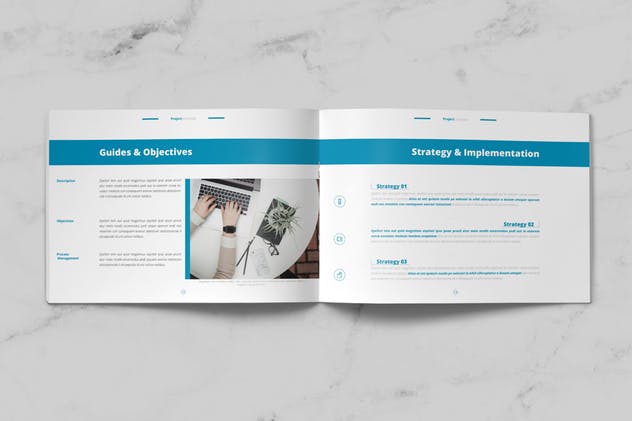 企业项目建议书/提案设计INDD模板 Project Proposal插图(5)