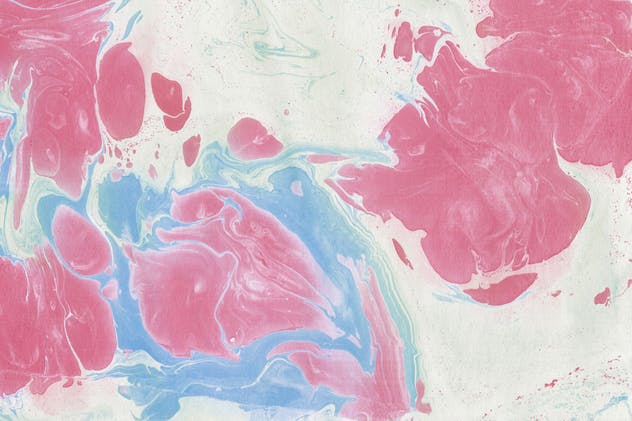 大理石混合颜料水彩纹理套装V4 Marble Ink Textures 4插图(14)