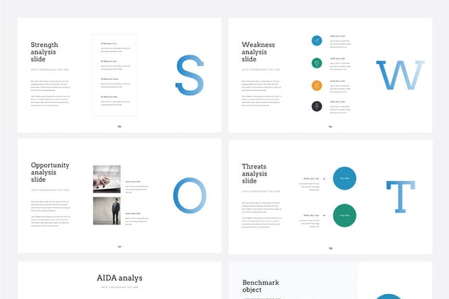 时尚高端简约多用途PPT模板V7 Multipurpose PowerPoint Template V.7插图(13)