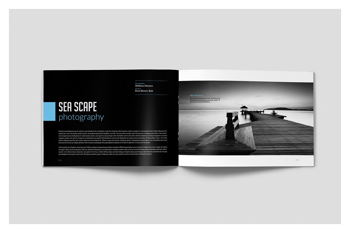 极具品味的一组摄影作品画册杂志模板插图(6)
