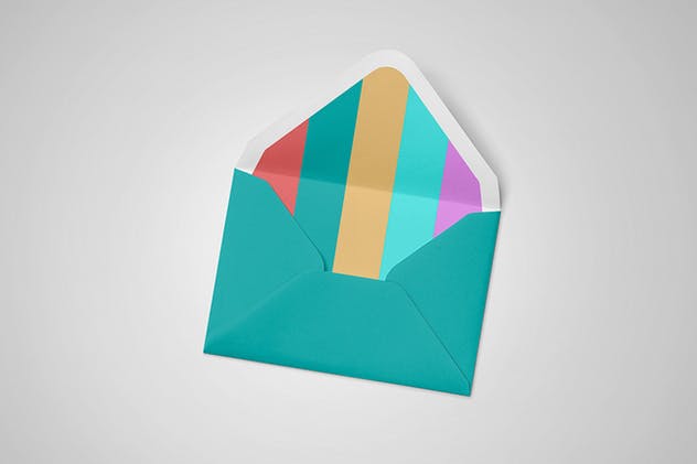 创意节日派对邀请函/贺卡样机 Invitation / Greeting Card Mock-Up插图(5)