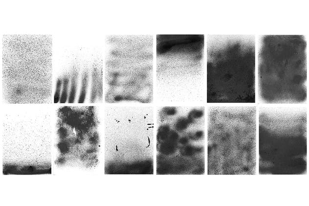 12款喷墨艺术斑点背景纹理 12 Spray Textures插图(3)