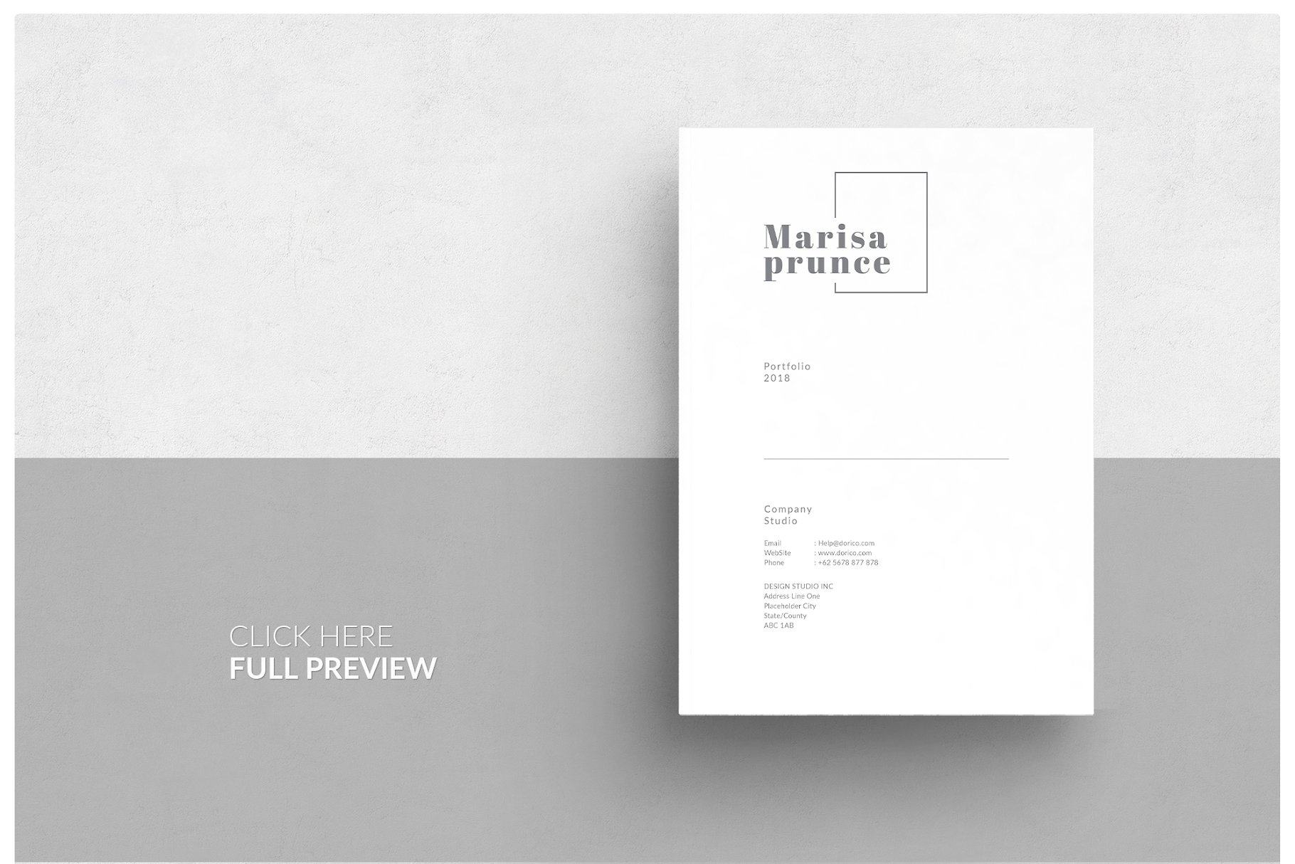 企业画册&产品手册模板 Portfolio插图(4)