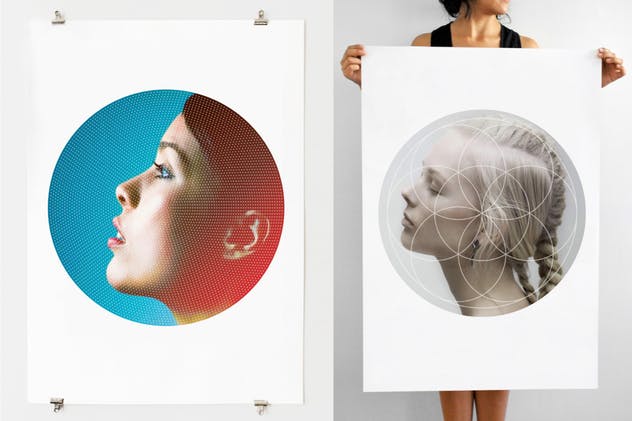 20个圆形图像图层蒙版效果模板 Circular Image Masks插图(7)