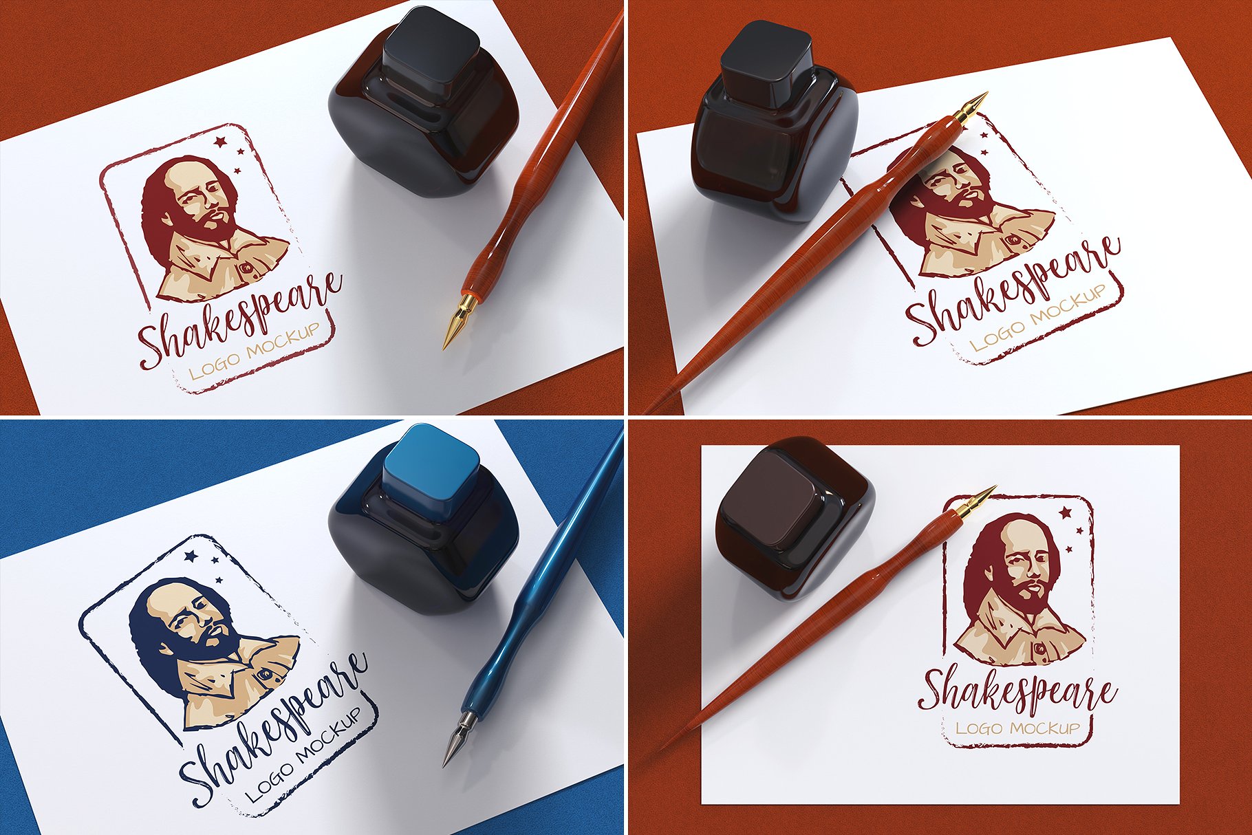 素材库下午茶：100个LOGO展示模型下载 100 Logo Mockups Bundle Vol.5–2.92 GB[psd,png,jpg]插图(14)