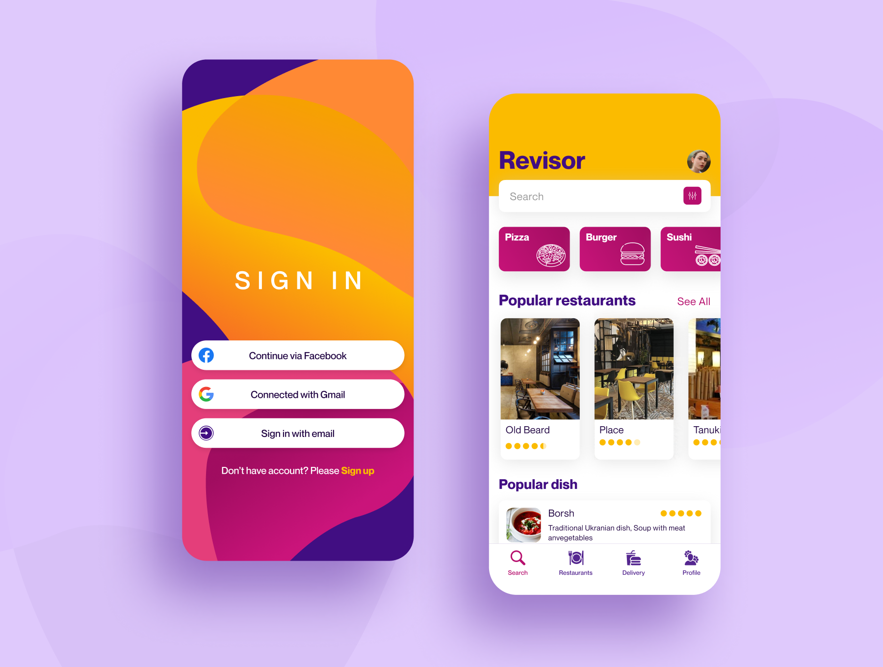 素材库下午茶：在线订餐/外卖订餐类APP应用UI设计素材库精选套件[]FIG插图(2)