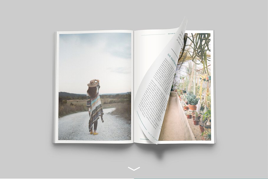 现代简约多用途杂志模板 J U N I P E R  Magazine / Portfolio插图(1)